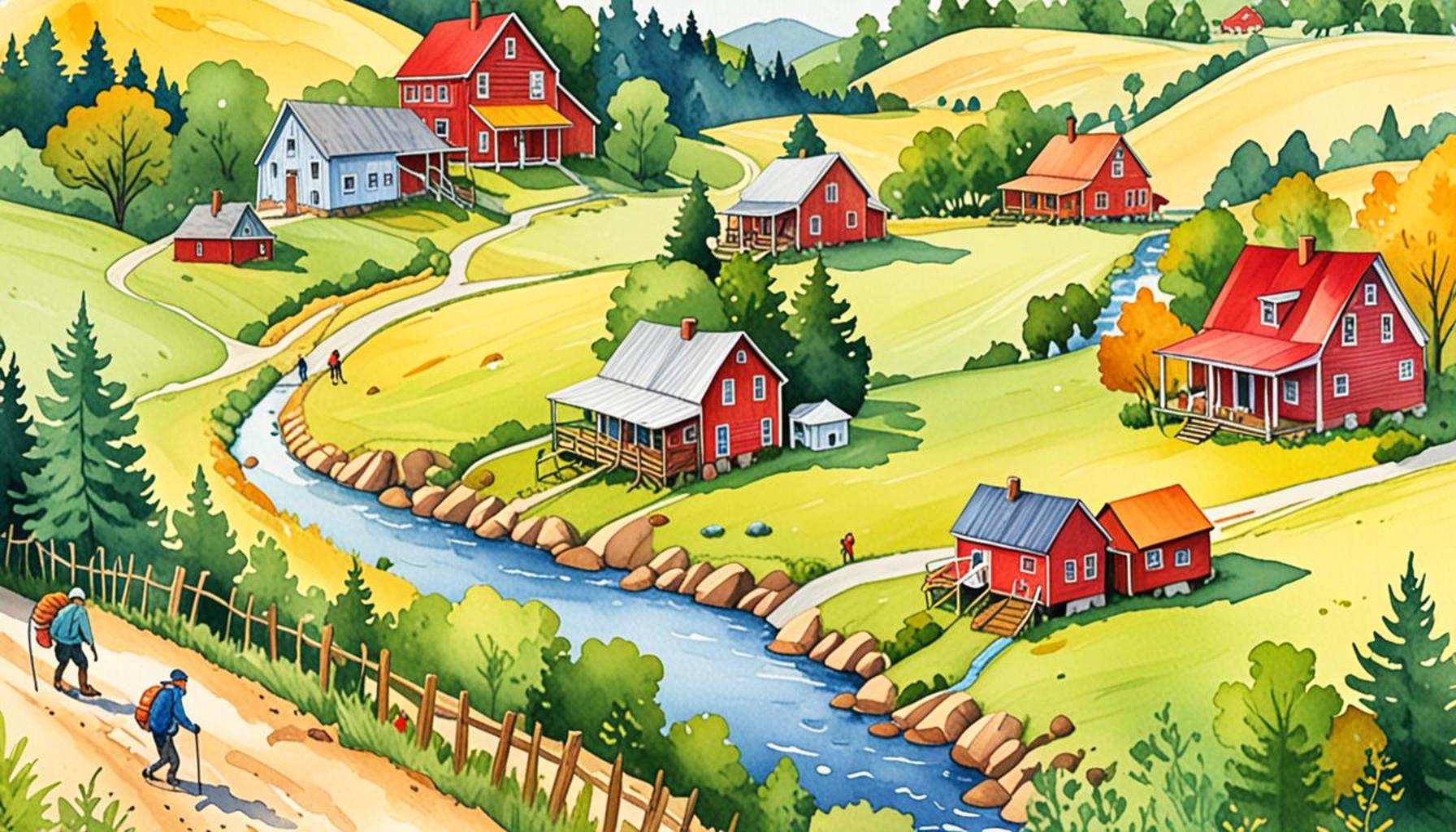Hikes and Connection with Local Culture: Authentic Experiences in Rural Communities of the USA